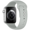 Tech-Protect Silicone dirželis, skirtas Apple Watch 8/9/10/11/12/SE 40/41/42 mm, pilkas