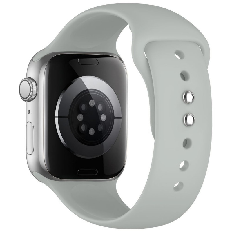 Tech-Protect Silicone dirželis, skirtas Apple Watch 8/9/10/11/12/SE 40/41/42 mm, pilkas