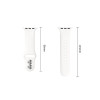 Tech-Protect Silicone dirželis, skirtas Apple Watch 8/9/10/11/12/SE 40/41/42 mm, baltas