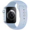 Tech-Protect Silicone dirželis, skirtas Apple Watch 8/9/10/11/12/SE 40/41/42 mm, šviesiai mėlynas