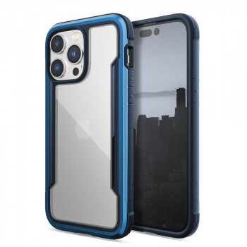 X-Doria Raptic Shield dėklas Apple iPhone 14 Pro Max, jūrų mėlynos spalvos