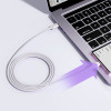 Joyroom S-A14 Multi-Color Series USB-C - USB-C laidas, 60 W, 480 Mbps, 1,2 m, baltas (S-CC100A141W)