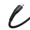 Joyroom Starry Series SA32-CC3 USB-C - USB-C kabelis, 60 W, 480 Mbps, 1 m, juodas