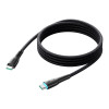 Joyroom Starry Series SA32-CC3 USB-C - USB-C kabelis, 60 W, 480 Mbps, 1 m, juodas