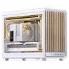 Jonsbo D33 Wood kompiuterio korpusas, mažas korpusas, mATX, grūdintas stiklas, baltas, mediena (D33 WD/WHITE)