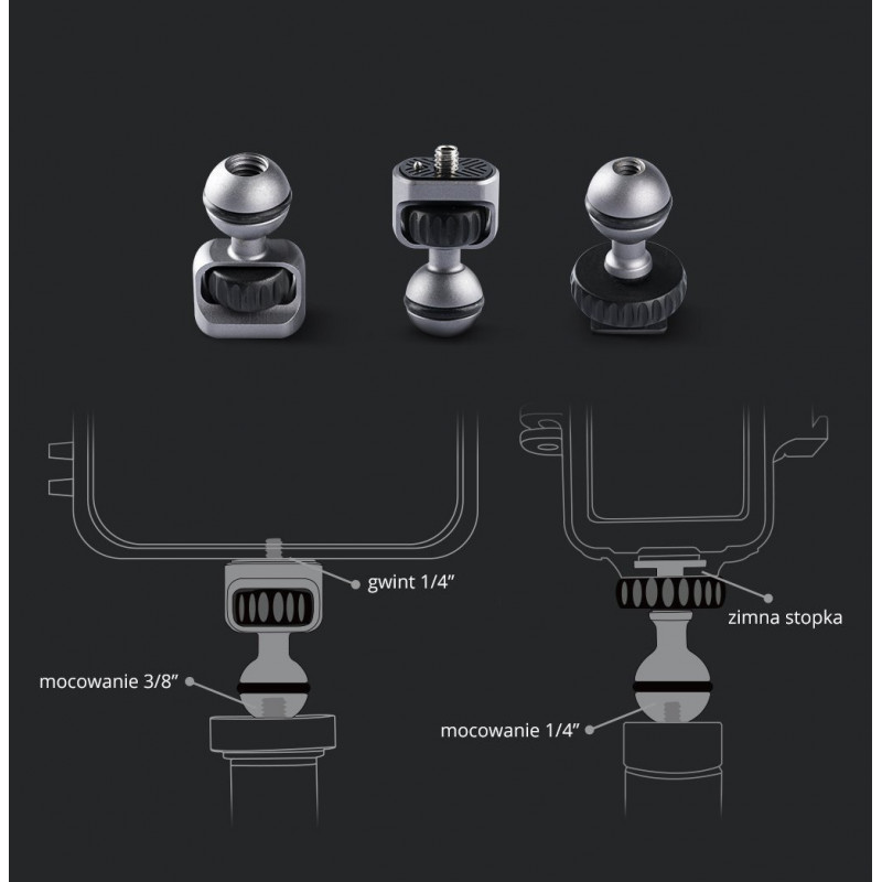 PGYTECH P-CG-009 Magic Arm kameroms / gimbalams
