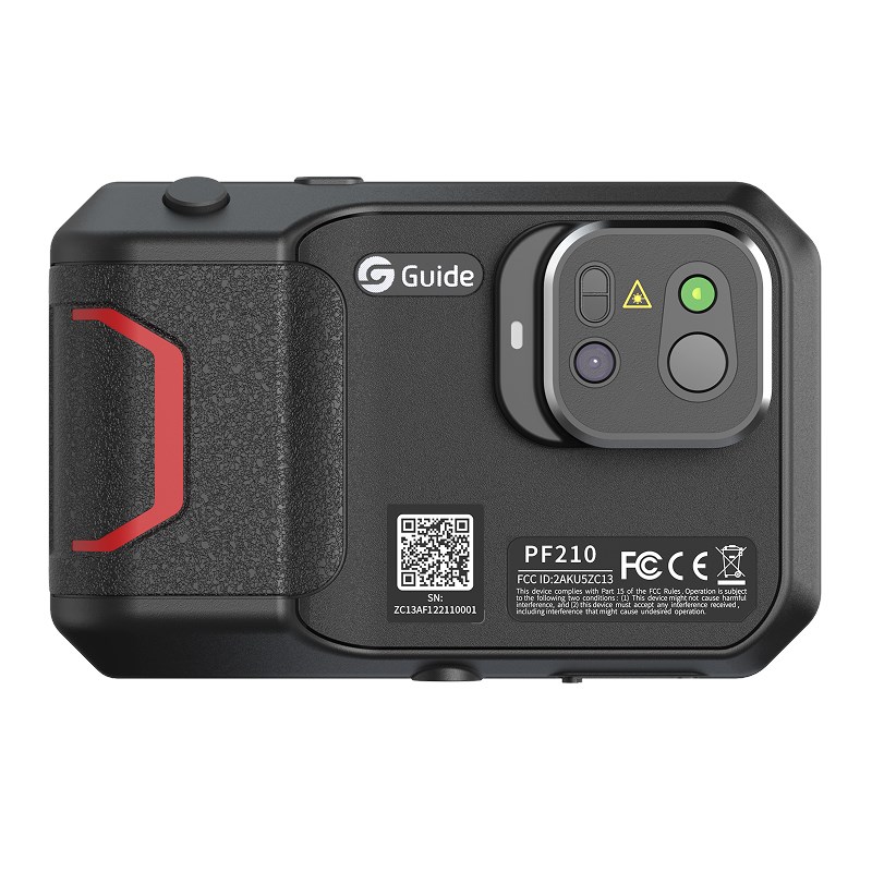 Guide Sensmart PF210 termovizorinė kamera, 256 x 192 taškų, juoda