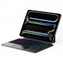 Dux Ducis MK serijos dėklas su klaviatūra, skirtas iPad Pro 11″ (2024), juodas