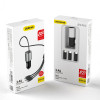Dudao R5ProN automobilinis įkroviklis su integruotu 3 viename laidu (Lightning / USB-C / micro USB), 3,4 A, 1 m, juodas