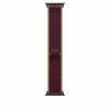 Apple Trail Loop išmaniojo laikrodžio dirželis 49 mm, bordo spalvos, M/L, juodo titano apdaila, MKA94ZM/A