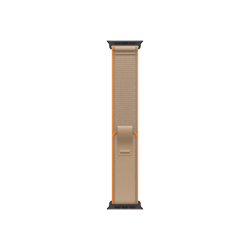 Apple Trail Loop išmaniojo laikrodžio dirželis 49 mm, smėlio spalvos, M/L, juodo titano apdaila, MKAJ4ZM/A