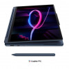 Lenovo Yoga 9i 2-in-1 Aura Edition 14IPH11 83SE001XPB nešiojamasis kompiuteris, 14" 2,8K OLED jutiklinis ekranas, Intel Core Ultra 7 355, 32 GB RAM, 512 GB SSD, mėlynas