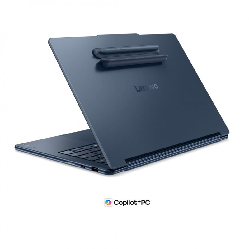 Lenovo Yoga 9i 2-in-1 Aura Edition 14IPH11 83SE001XPB nešiojamasis kompiuteris, 14" 2,8K OLED jutiklinis ekranas, Intel Core Ultra 7 355, 32 GB RAM, 512 GB SSD, mėlynas