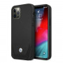 BMW BMHCP12LRSWPK Perforate odinis kietasis dėklas, skirtas Apple iPhone 12 Pro Max, juodas
