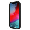 BMW BMHCP12LRSCSK Perforate Sides odinis kietasis dėklas, skirtas Apple iPhone 12 Pro Max, juodas