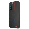 BMW BMHCS22MTRTBK kietas dėklas Samsung Galaxy S22+, M Collection Triangles, juodas