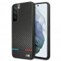 BMW BMHCS22MPUCARTCBK kietas dėklas Samsung Galaxy S22+, M Collection Triangles, juodas