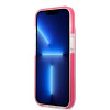 Karl Lagerfeld KLHCP13STPECPI kietas dėklas Apple iPhone 13 mini 5,4″, Choupette Head, fuksijos spalvos