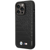 BMW BMHCP14L22PMGK dėklas, skirtas iPhone 14 Pro, juodas, Bi Pattern