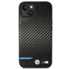 BMW BMHCP14M22NBCK dėklas, skirtas iPhone 14 Plus, juodas, Leather Carbon