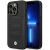 BMW BMHMP14X22RPSK Leather Seats Pattern MagSafe dėklas telefonui Apple iPhone 14 Pro Max 6,7″, juodas
