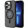 BMW BMHMP14XDSLK Signature MagSafe kietas dėklas, skirtas Apple iPhone 14 Pro Max, juodas