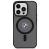 BMW BMHMP14XDSLK Signature MagSafe kietas dėklas, skirtas Apple iPhone 14 Pro Max, juodas
