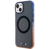 BMW BMHMP14MHTGE Gradient Bumper MagSafe kietas dėklas, skirtas Apple iPhone 14 Plus / 15 Plus, pilkas