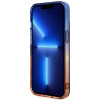 BMW BMHMP14MHTGE Gradient Bumper MagSafe kietas dėklas, skirtas Apple iPhone 14 Plus / 15 Plus, pilkas