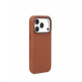 Mujjo Troubadour odinis dėklas Apple iPhone 18 Pro / 17 Pro, MagSafe, šviesiai rudas
