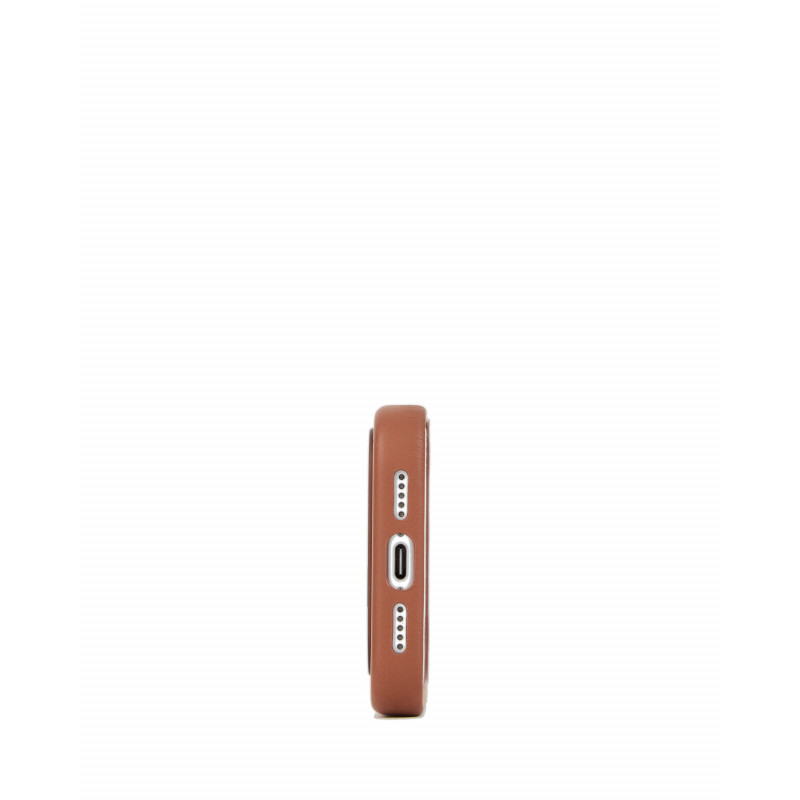 Mujjo Troubadour odinis dėklas Apple iPhone 18 Pro / 17 Pro, MagSafe, šviesiai rudas