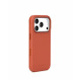 Mujjo Troubadour odinis dėklas Apple iPhone 18 Pro / 17 Pro, MagSafe, terakotos spalvos