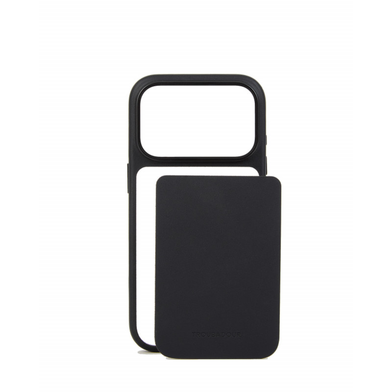Mujjo Troubadour Modular odinis dėklas Apple iPhone 18 Pro / 17 Pro, MagSafe, juodas