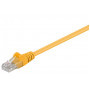Microconnect B-UTP5075Y Cat5e U/UTP komutacinis kabelis, 7,5 m, RJ-45, geltonas, PVC