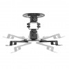 Maclean MC-200 B lubinis projektoriaus laikiklis, 54–320 mm, iki 13,5 kg, juodas