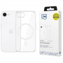 3MK Clear MagCase Apple iPhone 17e / 16e dėklas su MagSafe, skaidrus