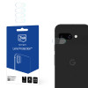 3MK Lens Protection Google Pixel 9A kameros objektyvo hibridinis apsauginis stiklas (4 vnt.)