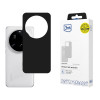3MK Silicone Case silikoninis dėklas Xiaomi 15 Ultra, juodas