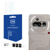 3MK Lens Protection hibridinis stiklas Nothing Phone (3a) kameros objektyvui (4 vnt.)