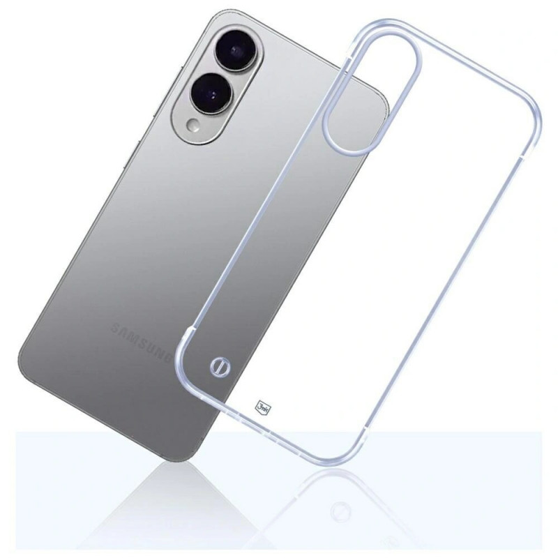 3MK Just20g Clear Case telefono dėklas Samsung Galaxy S25 Edge, permatomas