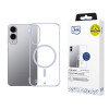 3MK Just20g MagCase telefono dėklas Samsung Galaxy S25 Edge, permatomas