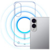 3MK Just20g MagCase telefono dėklas Samsung Galaxy S25 Edge, permatomas
