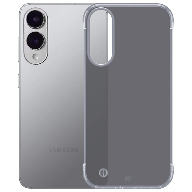 3MK Just20g Matt Case telefono dėklas Samsung Galaxy S25 Edge, juodas