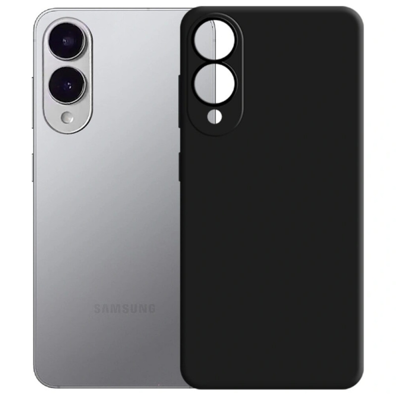 3MK silikoninis dėklas Samsung Galaxy S25 Edge, juodas