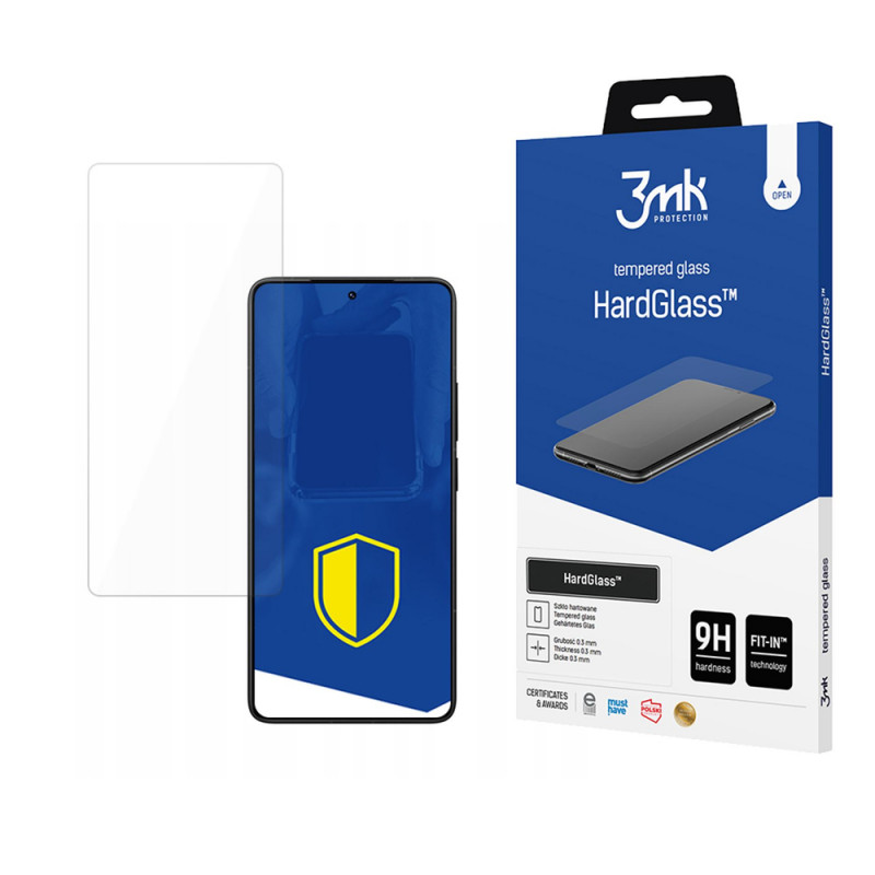 3MK HardGlass grūdintas stiklas Xiaomi POCO F7 Pro / F7 Ultra