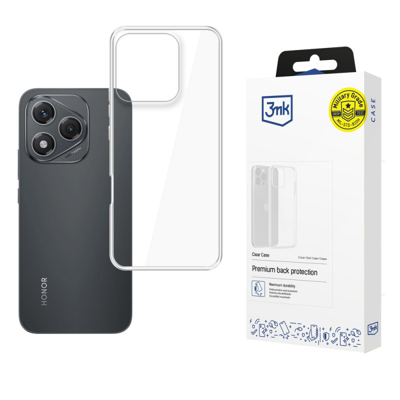 3MK Clear Case dėklas, skirtas Honor 400 Lite, skaidrus
