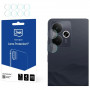 3MK Lens Protection hibridinis kameros objektyvo stiklas, skirtas Realme 14 5G / 14T 5G (4 vnt.)