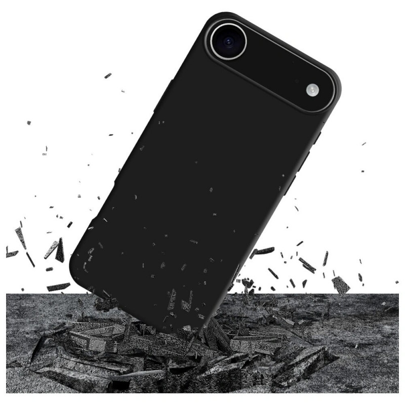3mk Matt Case Pro dėklas Apple iPhone Air, matinis juodas