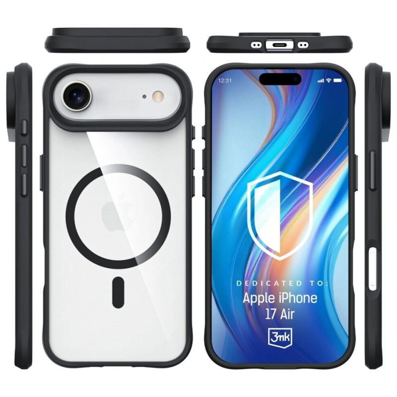 3mk Satin Armor MagCase dėklas Apple iPhone Air, baltas