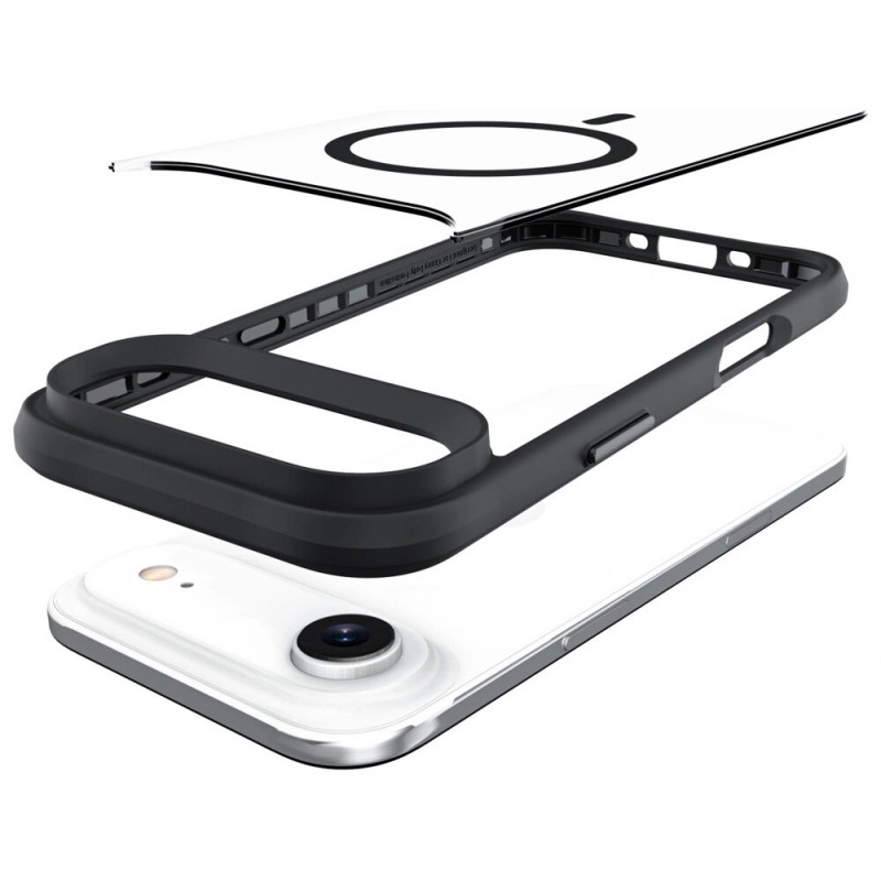 3mk Satin Armor MagCase dėklas Apple iPhone Air, baltas